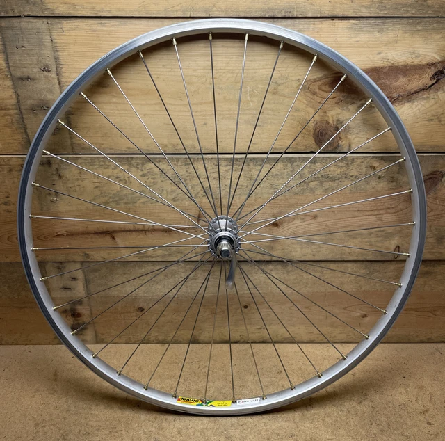 Vintage 26” Front MTB Wheel Shimano XTR HB-M900 36h Hub, MAVIC 231, 9x100 mm QR