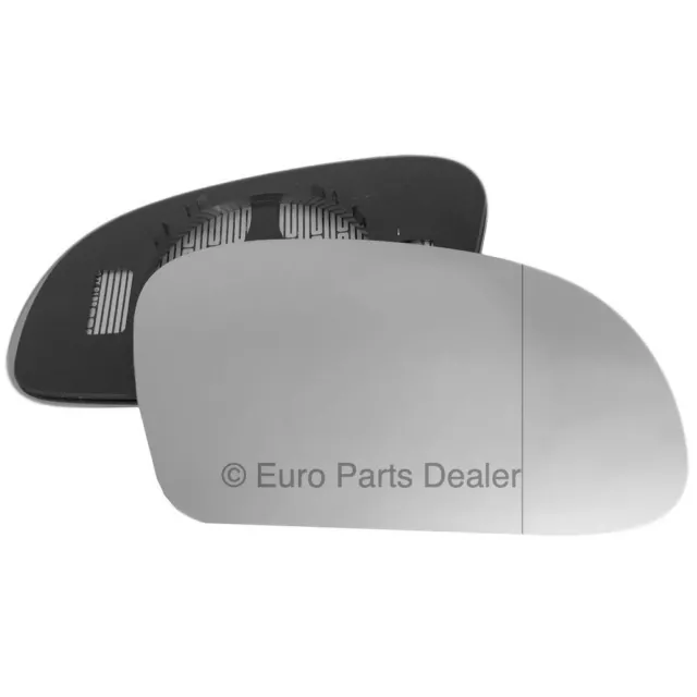 Right side Clip Heated Wide Angle wing mirror glass for VW New Beetle 03-10