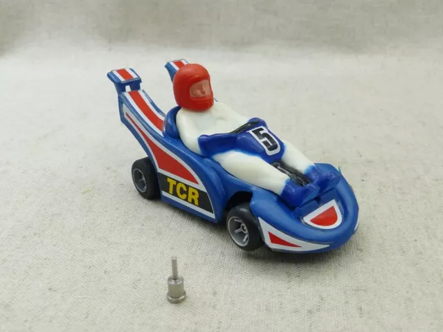 TCR Go Kart "TCR"  ho slot car new pour circuits Tyco Tomy AFX MR1 Faller etc..