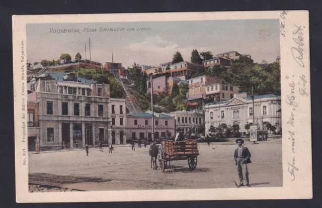 Chile Valparaiso  Pc  Postcard Used