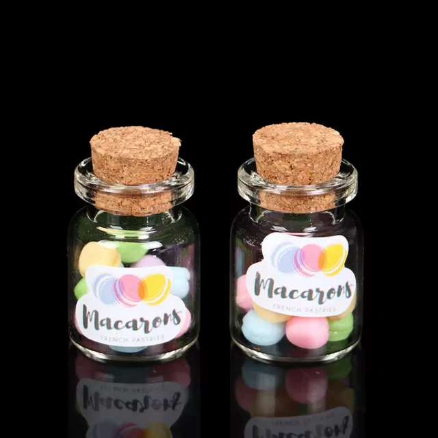 1:12 Dollhouse Miniature Macaron Biscuits Pretend Play Food Accessories Toys