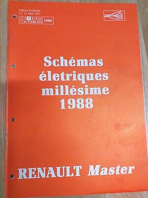 schémas électriques MASTER 1988 NT 8040 