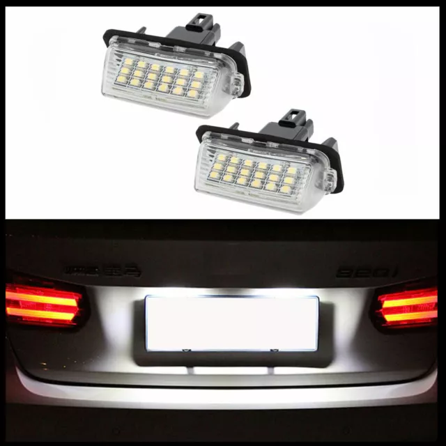 Kennzeichenbeleuchtung für Toyota Corolla e12 LED und Halogen