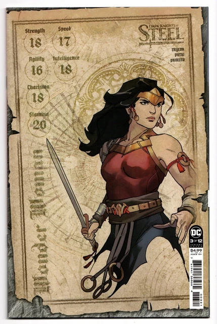 Dark Knights of Steel #3 Yasmine Putri 1:25 INCENTIVE Variant Cover 2022 RARE