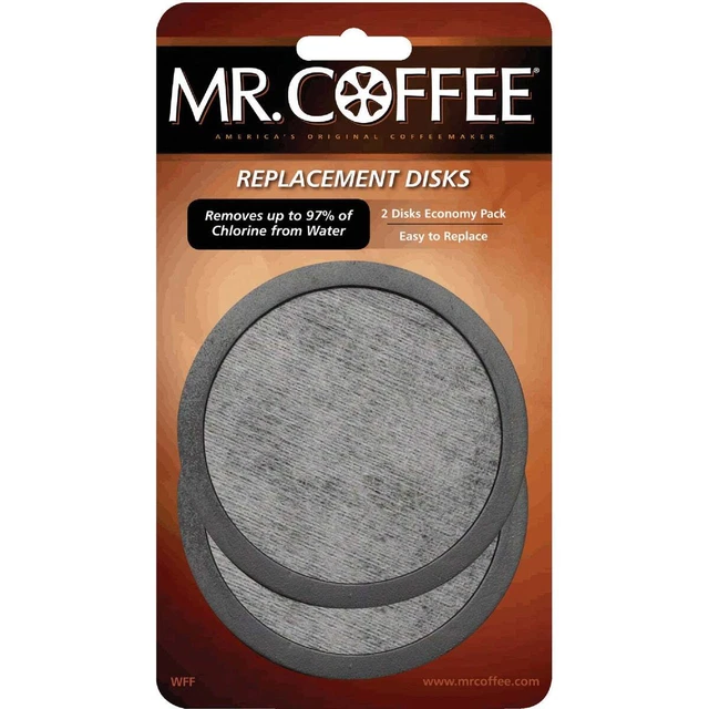 Mr. Coffee Replacement Water Filter Disc (2-Pack) WFFPDQ10FS Mr. Coffee