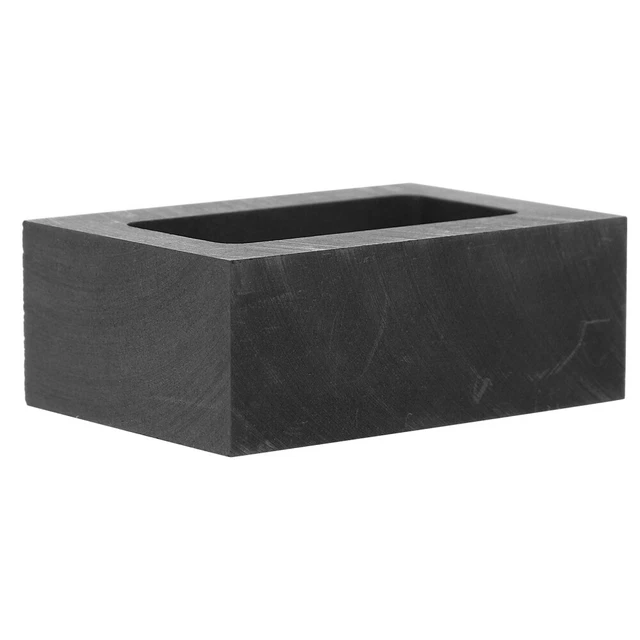 Stampo In Grafite Per Lingotti - 90x18x12mm Esterno, 80x8x8mm Interno, Per Oro E Argento - Foto 6