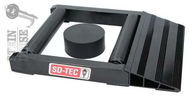 SD-TEC Motorrad Drehhilfe Hinterrad Linea nero, schwarz - universal
