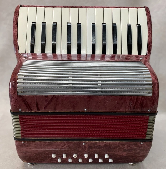 12-Bass Italian-Made Accordion #Im428