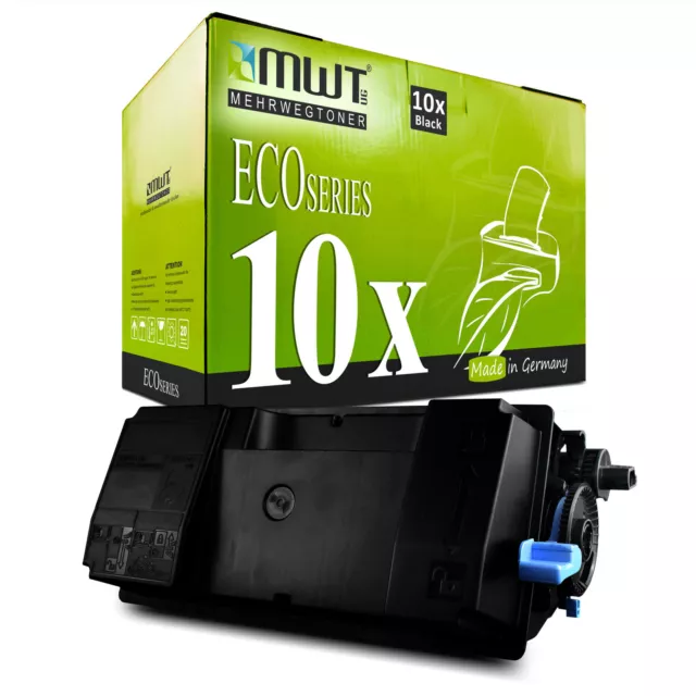 10x MWT Eco Cartuccia Sostituita Kyocera TK-3130 TK3130 TK 3130