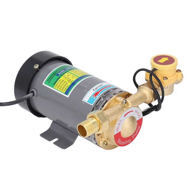 Pompa booster pressione acqua 120 W 25 L 2860 giri al minuto pompa booster spina UE