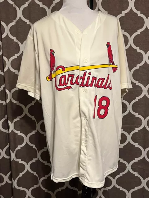 St. Louis Cardinals Ted Simmons #23 SIMBA Blue Mesh Baseball Jersey XL