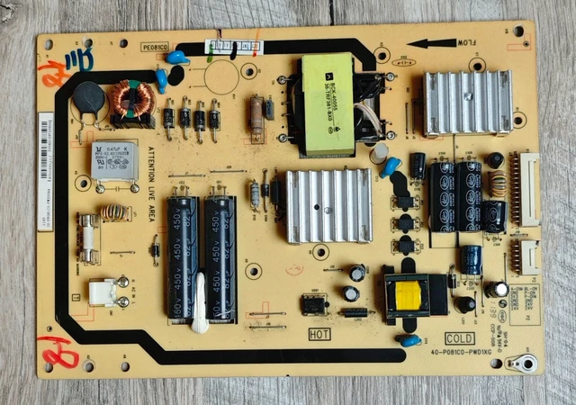 Carte Alimentation (Alim) Pour TV Philips - Référence 40-PWL01B-STE1XG - Pièce D'Occasion Fonctionnelle