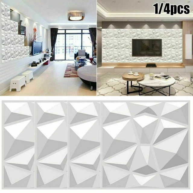 PVC 3D WALL Panel Decorative Wall Ceiling Tiles 30cm Cladding Panels ...