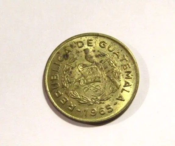 GUATEMALA 1965 1 Un Centavo unc Coin $6.99 - PicClick