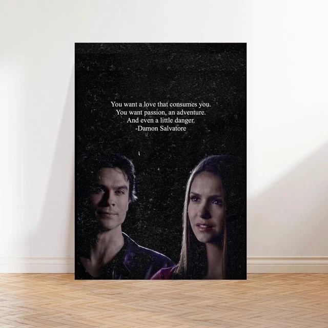 Locandina di The Vampire Diaries A4