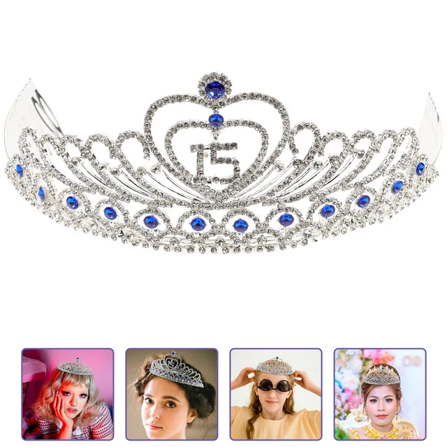 15° compleanno per ragazze pettine diadema donna regali di compleanno gioielli per capelli