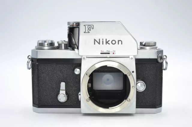 AS IS Nikon FTN Photomic 35mm SLR Film Camera Silver Body Only Made In Japan