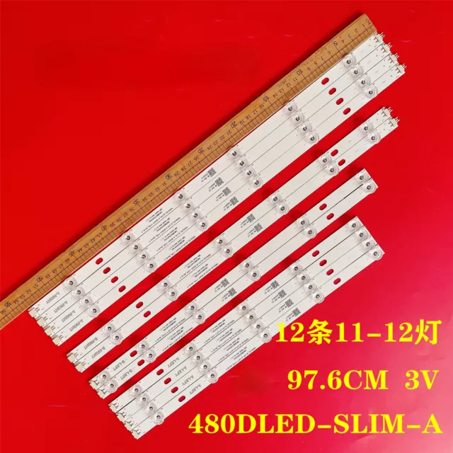 480DLED-SLIM VES480QNSS For TX-48CX400E TX-48CX350B LED Backlight Strips