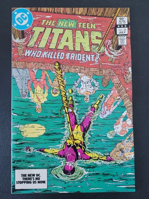 The New Teen Titans #33 (1983) Dc Comics Frank Miller Ronin Poster Preview/Perez