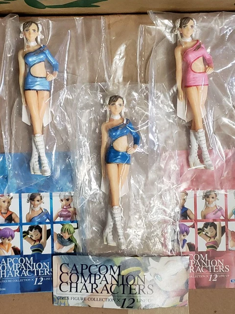 Street Fighter Figure Chun-Li Capcom Companion Characters Game Show Lot 3
