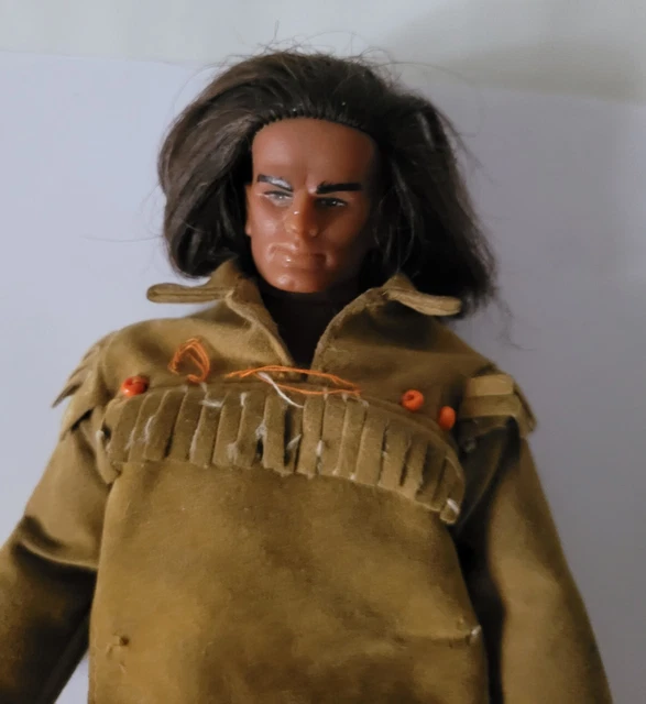 Figurine BIG Jim – Karl May Indien Winnetou – Mattel Hong Kong – Vintage