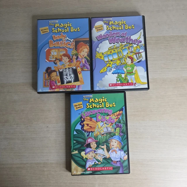 MAGIC SCHOOL BUS DVD Bundle x3 Scholastic Kids Educational Region 4 PAL ...