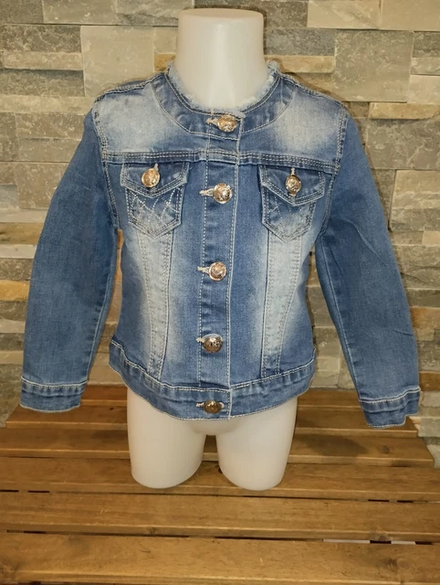 giacca in jeans bambina NUOVO