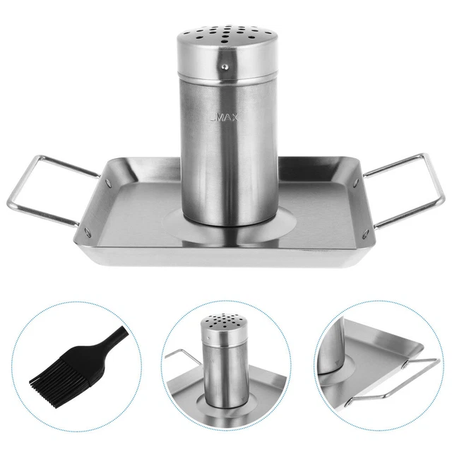 1 Set Barbecue Rösterständer Grill Rösterhalter Barbecue Röster Rack Stand