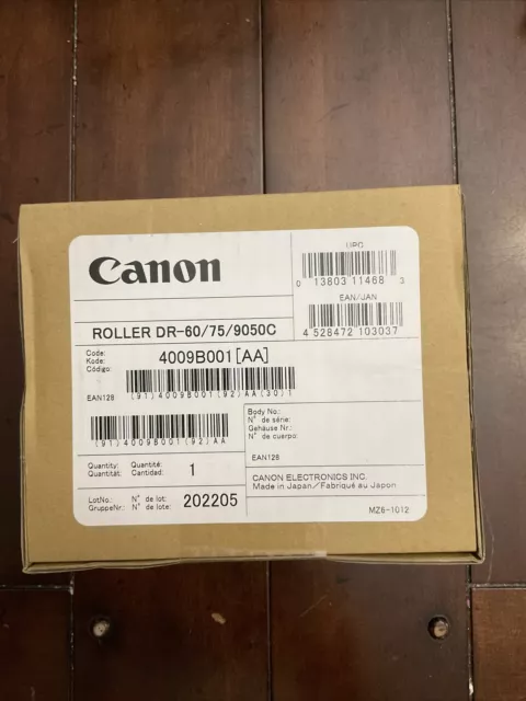 Roller Kit For Canon Scanner DR-9050C DR-75 DR-60 4009B001 4009B001AA