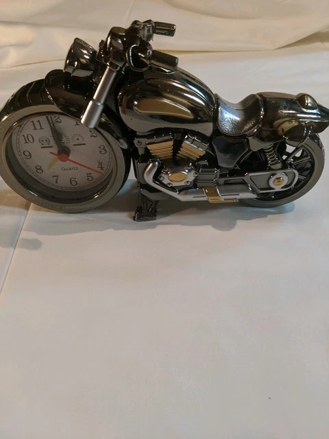 Alarm Clock Motorcycle Shape Home Boutique Office Creative Home Desk Decors Gift