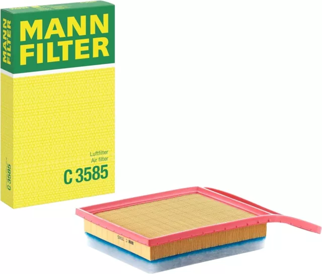 Mann Filter C 3585 Luftfilter  - Für Citroen, Fiat, Mitsubishi, Peugeot, Toyota