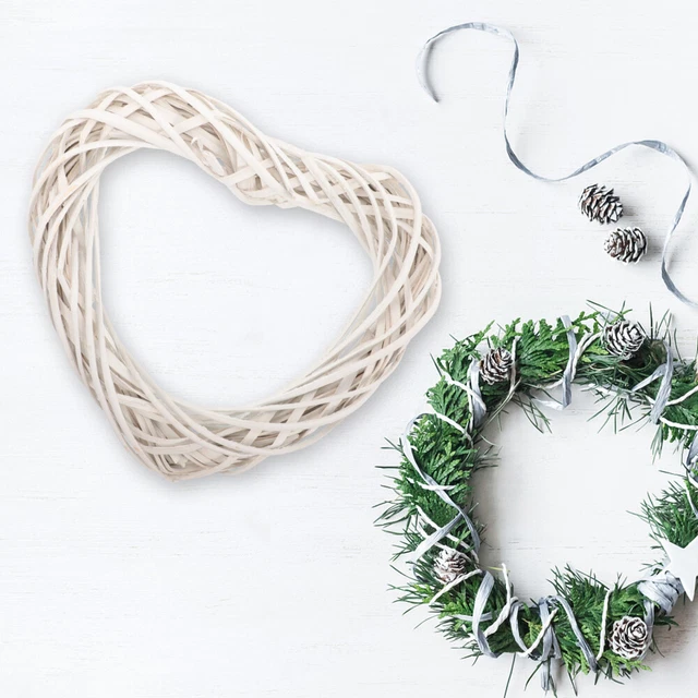Heart Shape Wreath Frame DIY Wreath Frame Wreath Frame Craft Wreath Decor 2