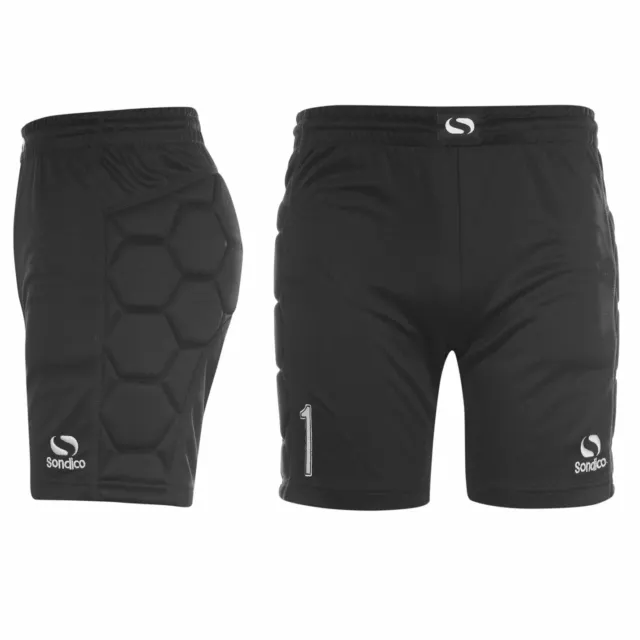 Sondico Kids Boys Keeper Shorts Junior Goalkeeper Pants Trousers Bottoms