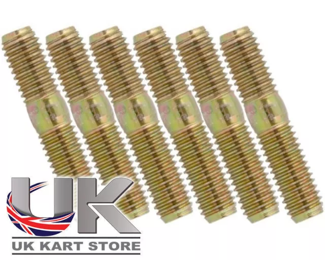 Wheel Stud x 6 TonyKart / OTK / Cadet / Iame / Rotax Go Kart Karting Race Racing