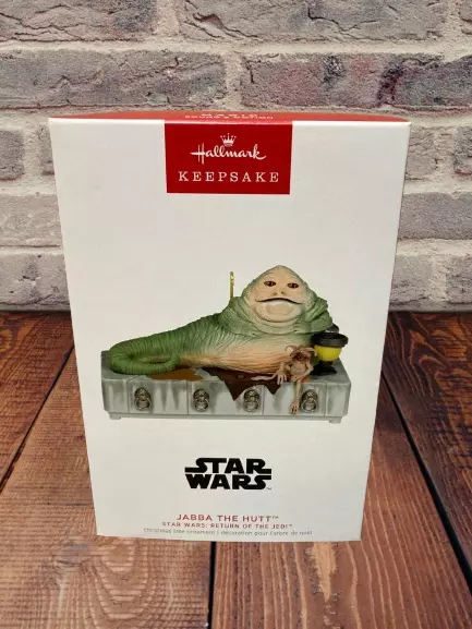 Hallmark 2023 Star Wars Jabba The Hutt Christmas Ornament, New in Box