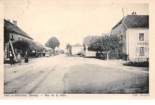 25 - n°150456 - arc-et-senans - rue de la gare - hotel