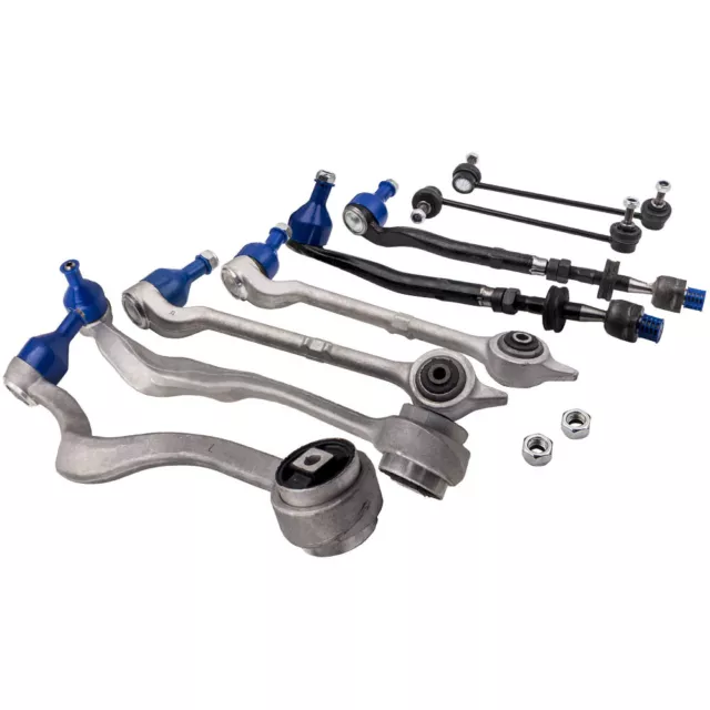 8pcs Suspension Wishbone Control Arms Kit Front For BMW 5 Series E39 Touring