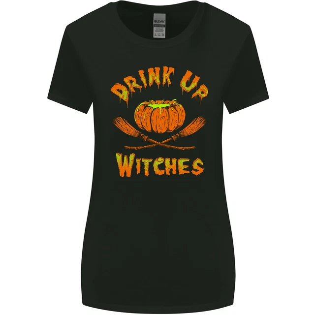 Bevanda Up Streghe Donna più Ampia Taglio T-Shirt
