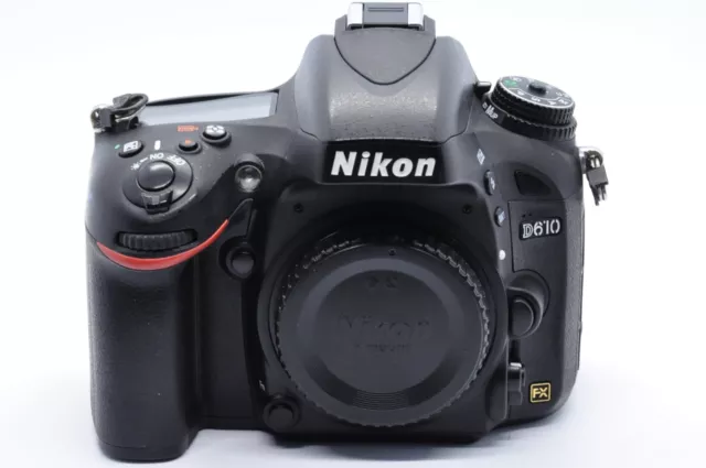 Nikon D610 24.3 MP Digital SLR Camera Body only. 149 Shutter Count near Mint