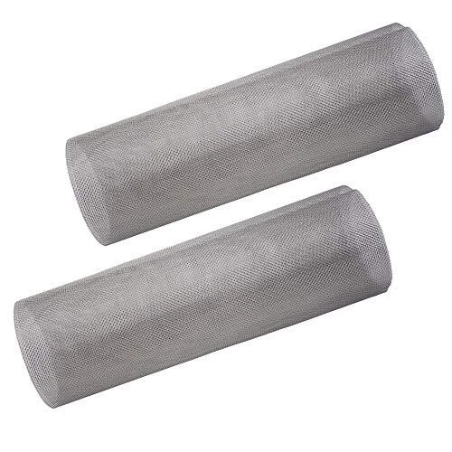 2 Pack - 304 Stainless Steel Wire Mesh Screen 11.5 X 23.6 20 Mesh for Air Vent