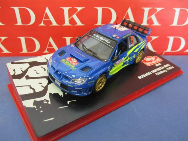 Die cast 1/43 Modellino Auto Subaru Impreza WRC Rally Monte Carlo 2008 P.Solberg