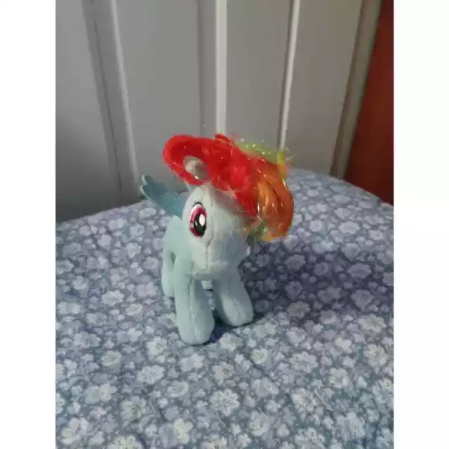 My Little Pony 6.5" Plush Figure Rainbow Dash Plush Aurora World 2014