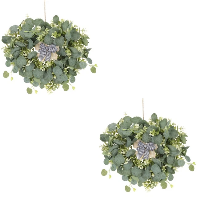 Widely- Exquisite Decorative Simulation Wreath Decor Spring Wreath Home Decor