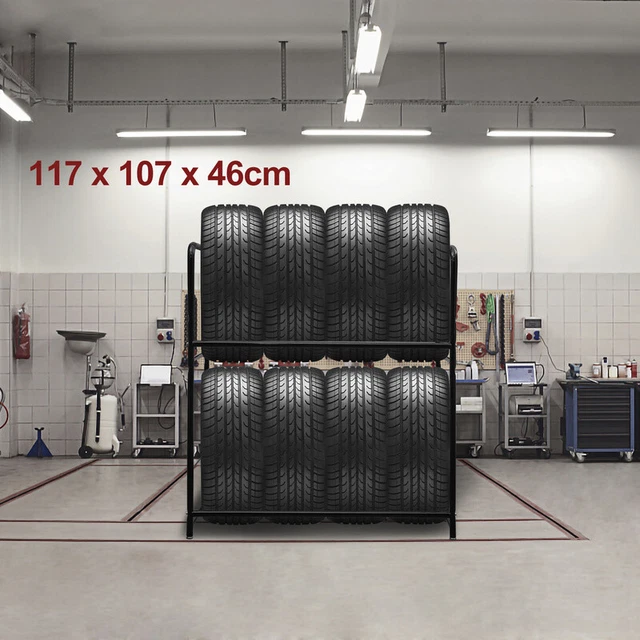 Estantería para neumáticos fácil instalación alta estabilidad Classic soporte para neumáticos garaje