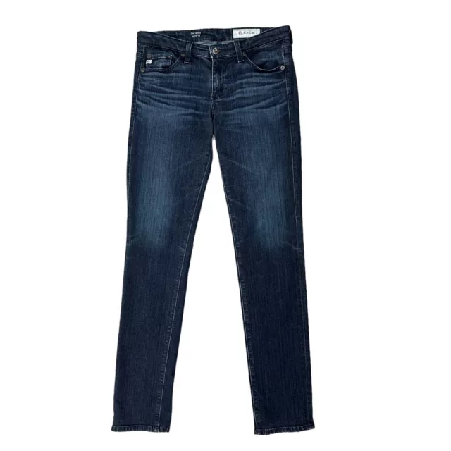 Adriano Goldschmied Jeans Womens 28 Dark Wash The Stilt Cigarette Skinny Leg AG