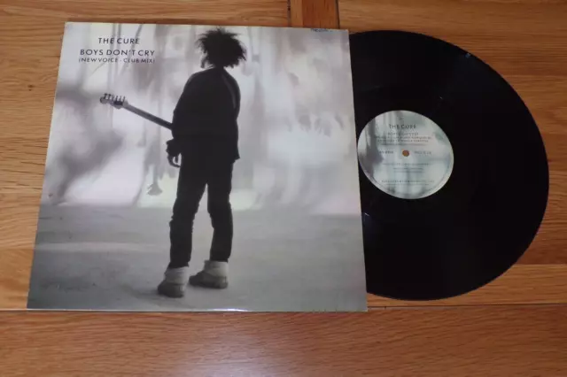 Boys Don't Cry  - The Cure  -  Uk Fiction Records -  12" Single  - P/S  -  1986.