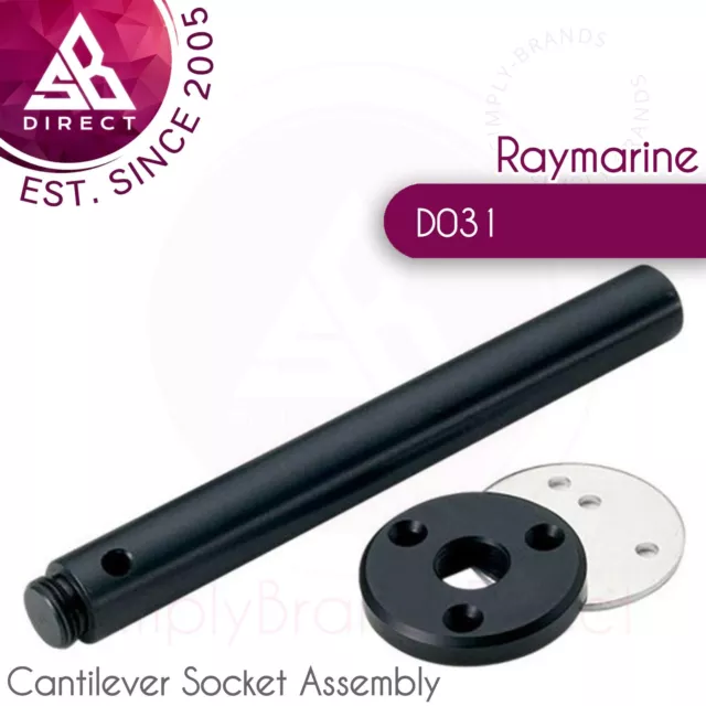 Raymarine D031 Cantilever Prise Canne Montage │ 220mm │ Pour Marine Bateau