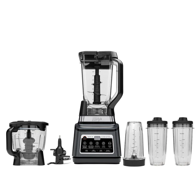 NINJA PROFESSIONAL PLUS Kitchen System with Auto IQ 1400 Wp 5 Smoothies
