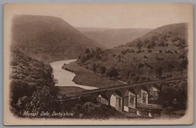 Monsal Dale Derbyshire England Postcard