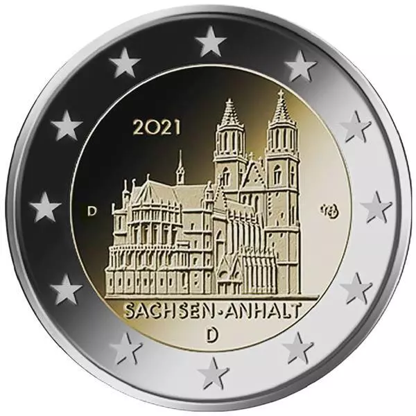 Set Germany 2021 Saxony-Anhalt Magdeburg Dom Mz D (München)